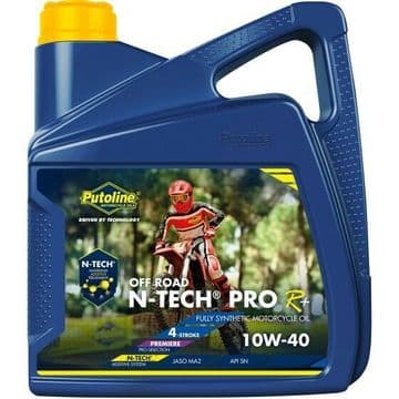 Putoline N-Tech Pro R+ Off Road 10W/40 Fully Synthetic MX Motorbike Oil 4L